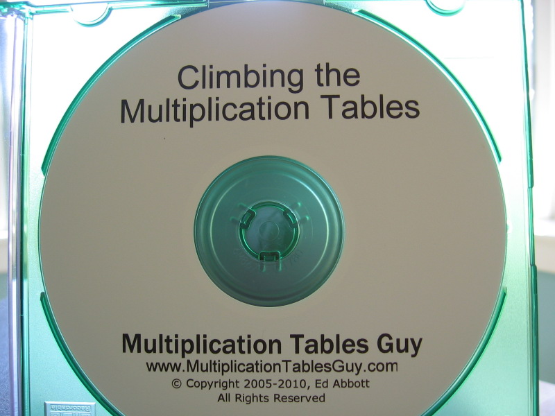 Climbing the Multiplication Tables audio learning CD
