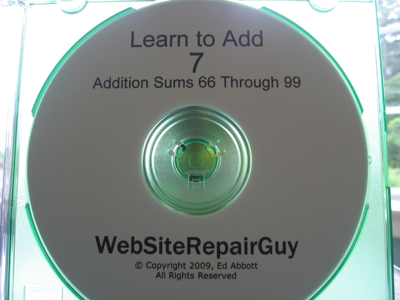 Learn to Add 7 audio learning CD
