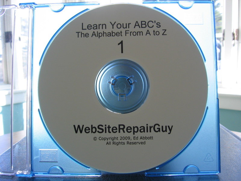 Learn Your ABC's 1 audio learning CD