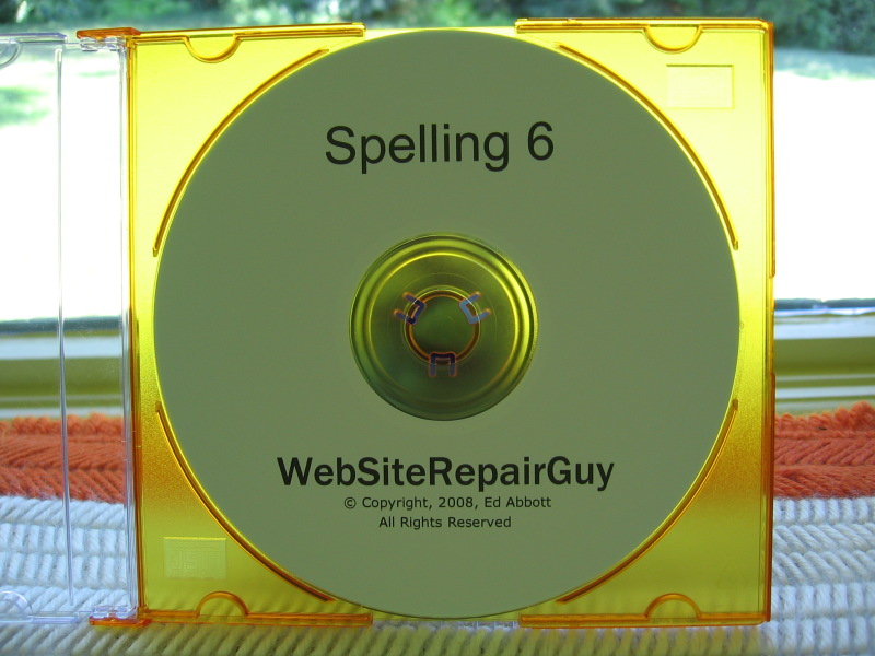 Spelling 6 audio learning CD